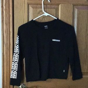 vans cropped shirt
